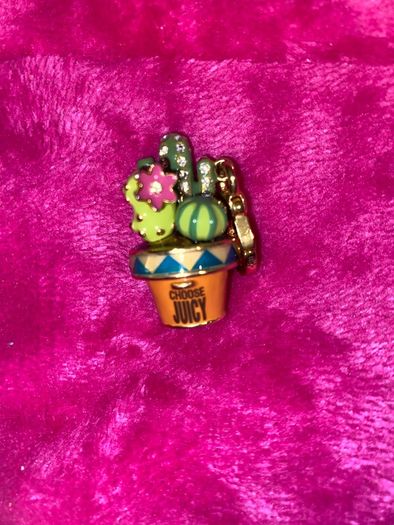 Juicy couture cactus charm