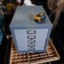 Vintage Five Drawer Steel Cabinet Image 2