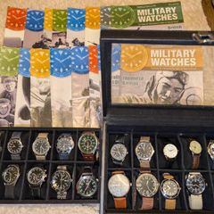 Collection of  Military Watches +  Magazines (Eaglemoss)