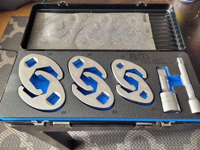 Bgs technic crowfoot spanner set