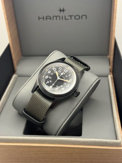 Hamilton Khaki Field PVD Complete set