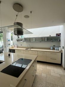 Cream High Gloss Kitchen