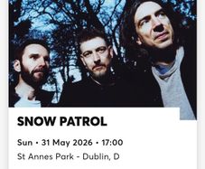 Snow Patrol St. Anne's Park