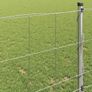Field Fence Silver 50 x 1 m Galvanised steel Image 5