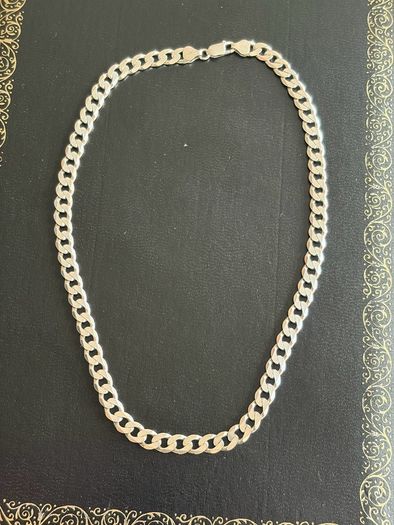 silver necklace