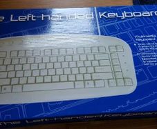 Brand New Left Handed Keyboard White or Black L@@k