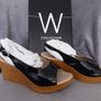 Offer Accepted  ..  Wedge Sandal Size: 6 Uk .. 39 Eu Colour: Black/price Drop Image 2