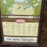 Antique Irish Catholic framed calendar under glass  c1932 Image 2