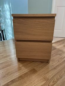 malm bedside locker