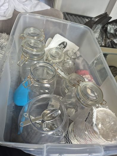 glass jars storage sweet jars wedding accesories