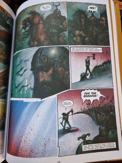 Slaine the horned god collector's edition graphic novel 2000AD