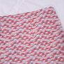 Milk & Honey Red Pink Textured Tweed High Waisted Shorts Size L Image 7