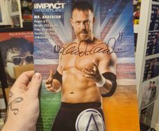 Mr. Anderson - Kennedy Autograph - WWE TNA