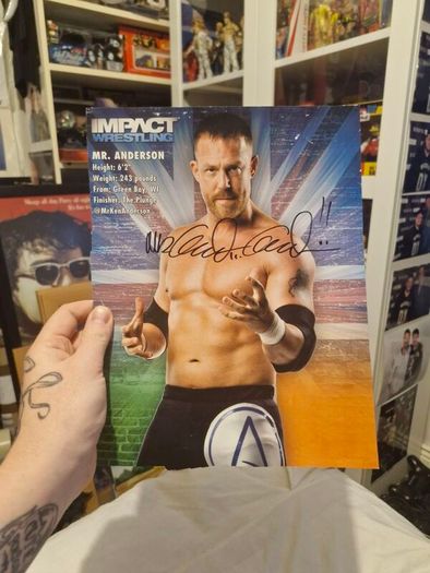 Mr. Anderson - Kennedy Autograph - WWE TNA