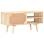 TV Cabinet 90x35x45 cm Solid Mango Wood Image 4
