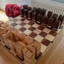 Stylish hand crafted chess set Image 2