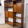 Mid-Century Modern Modular Teak Wall Unit by Ladderax Image 2