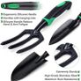 _Garden Tools Set, 11 in 1 Garden Tool Set with Bag, Stainless Steel Pruning Shears, Planting Trowel, Weed Trowel, Rake, Weed Fork, Pointed Shovel, Spray Accessory Set for Garden Care Image 6