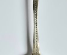 Sterling silver antique Spoon, George Gray, 1795. Very rare with added detail.