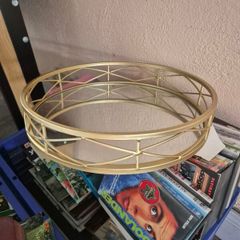 Gold Round Tray