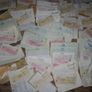 vintage collection of bank checks , receipts, paper collectibles Image 3