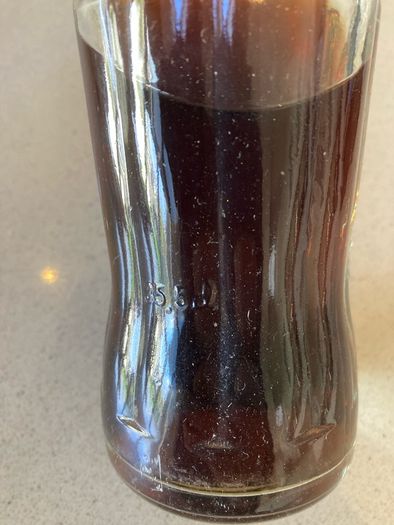 Coca Cola large Arabic bottle