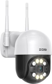 NEW SALE | 1080P WiFi Security Camera Outdoor, 2MP Pan/Tilt CCTV Camera with Person Vehicle Detection, Color Night Vision, Light Siren Alarm, 2-Way Audio