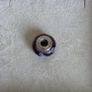 Pandora purple and blue floral murano glass charm, known as the (Flowers for You) design very good condition hallmarked Image 8