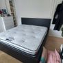 IKEA bed frame and mattress Image 2