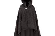 Brand New Girls' Hooded Poncho Soft Scarf Blanket Cape - Microfiber Winter Warm