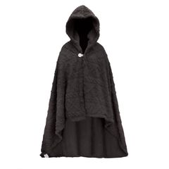 Brand New Girls' Hooded Poncho Soft Scarf Blanket Cape - Microfiber Winter Warm