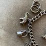 Antique Silver Charm Bracelet Image 2