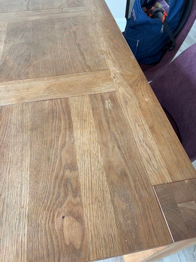Solid wood kitchen table