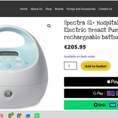 Spectra S1+ Hospital Grade Double Electric Breast Pump