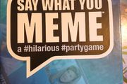 Say what you meme board game