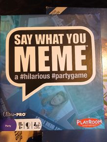 Say what you meme board game
