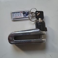 Motorcycle disc lock