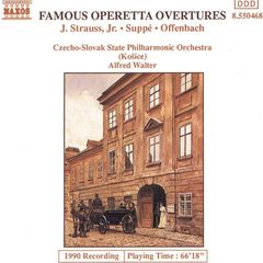 Famous Operetta Overtures. CD. Free Postage!
