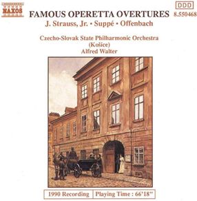 Famous Operetta Overtures. CD. Free Postage!
