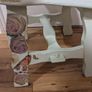 Wooden Country farm decorative chair Image 6