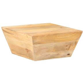 Coffee Table V-shape 66x66x30 cm Solid Mango Wood