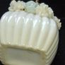 Beautiful Old French Floral Porcelain Perfume Atomizer, Postage Available or Collection Image 7