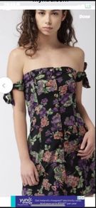 dress bnwt forever 21 off shoulder dress size large (14)