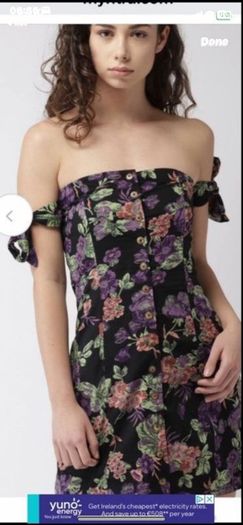 dress bnwt forever 21 off shoulder dress size large (14)