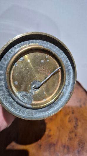 Vintage E. Thomas & Williams Brass Cambrian Miner's Safety Lamp