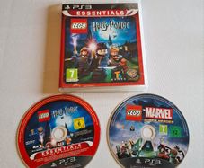 PS3 Lego Harry Potter + Marvel Super Heroes
