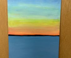 Original sunset painting