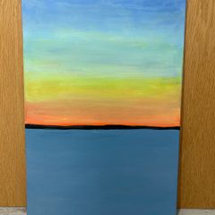 Original sunset painting
