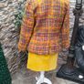 Vintage 80s 90s Nathalie Chaize Paris 2 piece suit multicoloured small Image 8