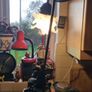 Figural lamp in the Art Nouveau style Image 5